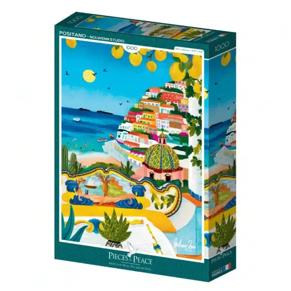 puzzle Positano pieces and peace 1000 pièces