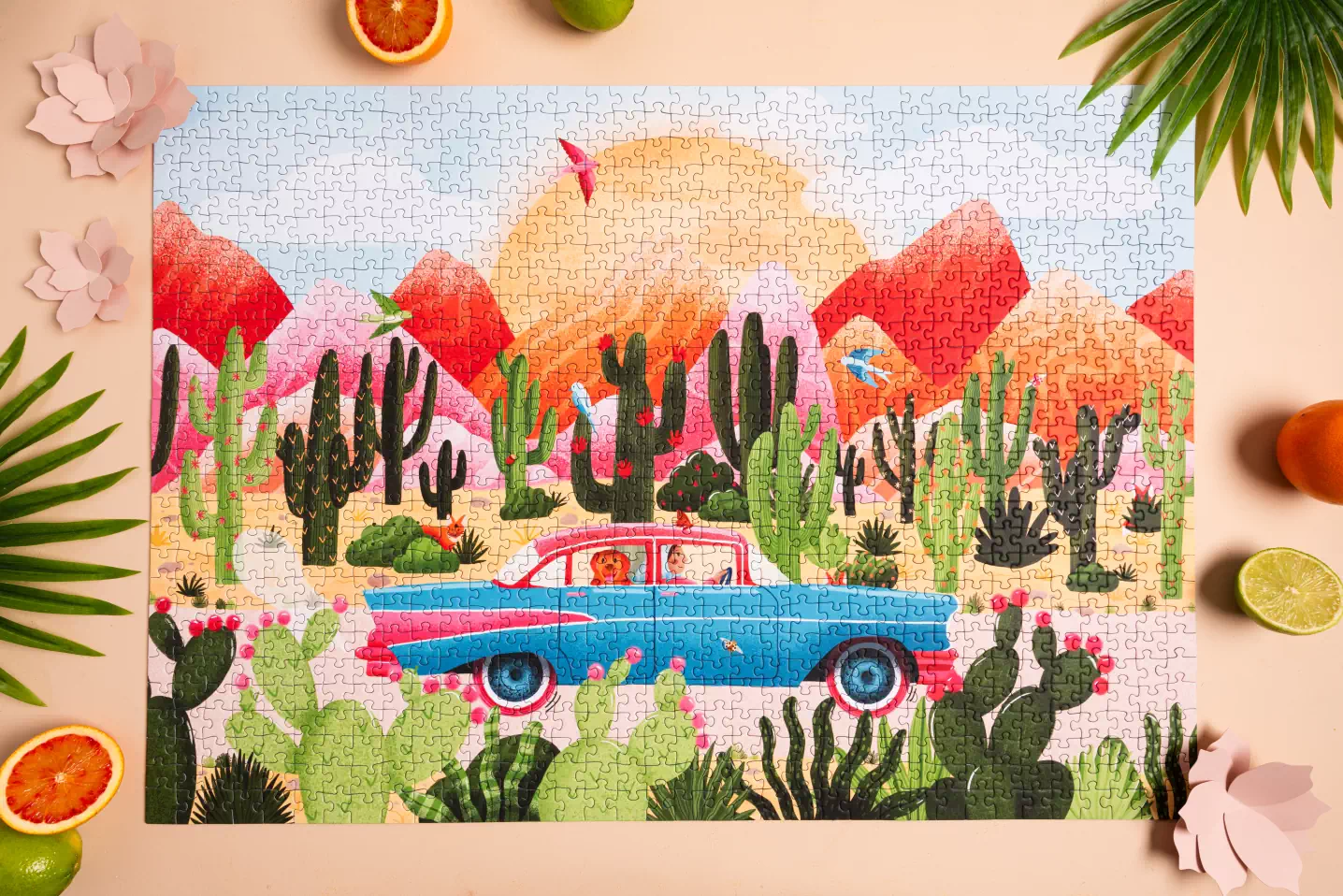 puzzle exploration piquante les editions heol 1000 pièces