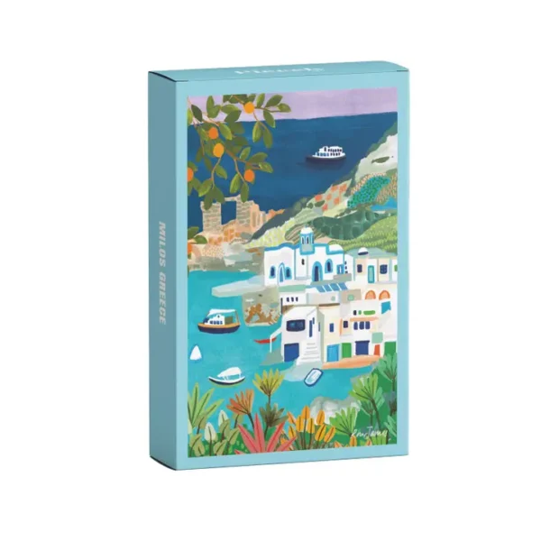mini puzzle Milos Greece Piecely