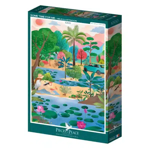 puzzle Some time for me 1000 pièces pieces and peace