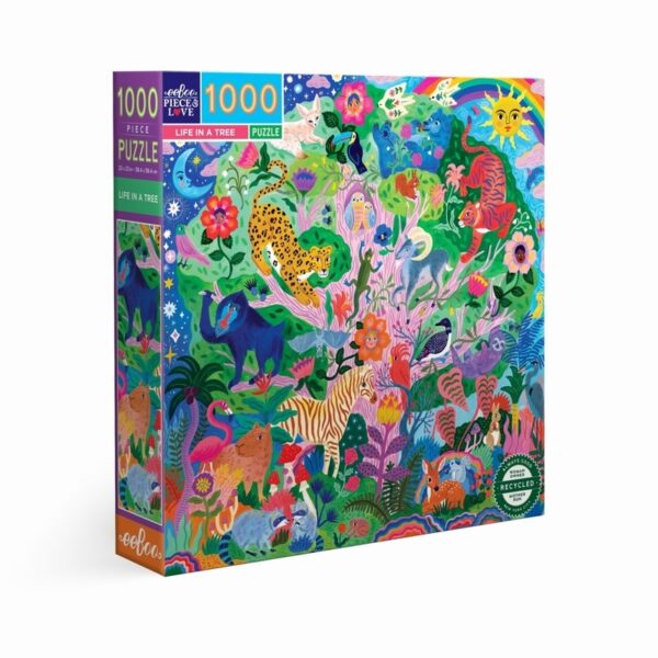 puzzle eeboo 1000 pièces LIFE IN A TREE