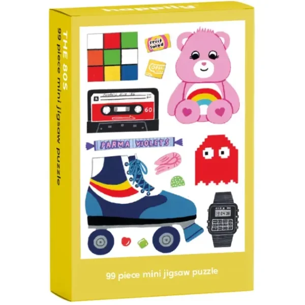 Mini puzzle the 80's - Happily - 99 pièces
