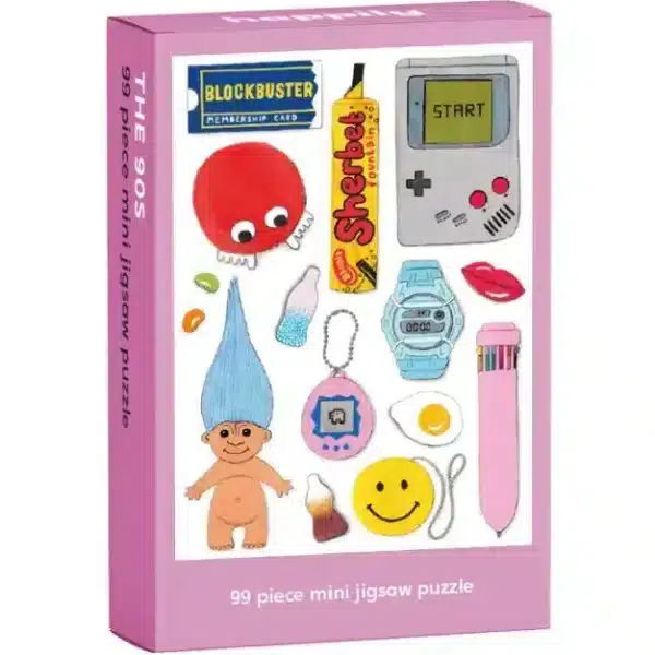 Mini puzzle the 90's - Happily - 99 pièces