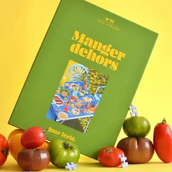 puzzle manger dehors jour ferie 1000 pièces