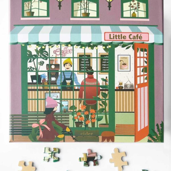puzzle LITTLE café vissevasse 150 pièces