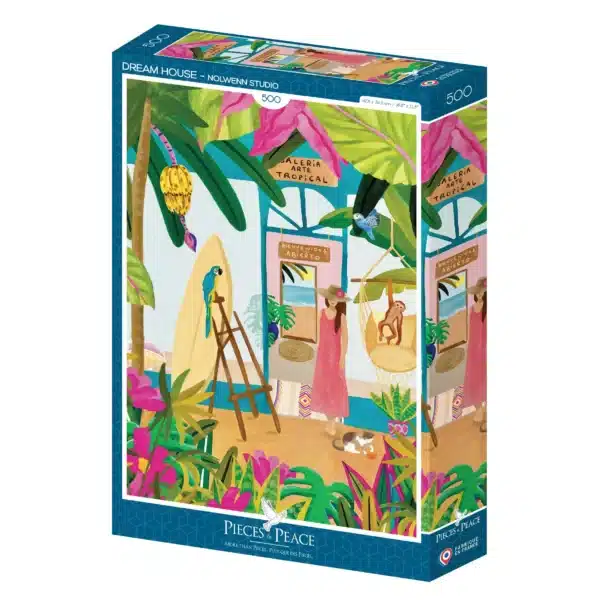 puzzle Maison de Rêve 500 pièces pieces and peace