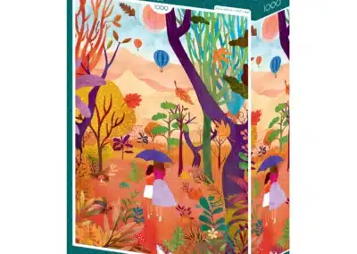 puzzle autumn walk pieces and peace 1000 pièces