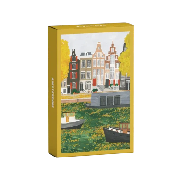 Mini puzzle Amsterdam 99 pièces de la marque Piecely