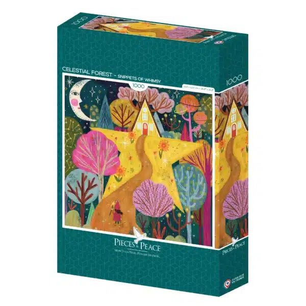 puzzle celestial forest pieces & peace 1000 pièces