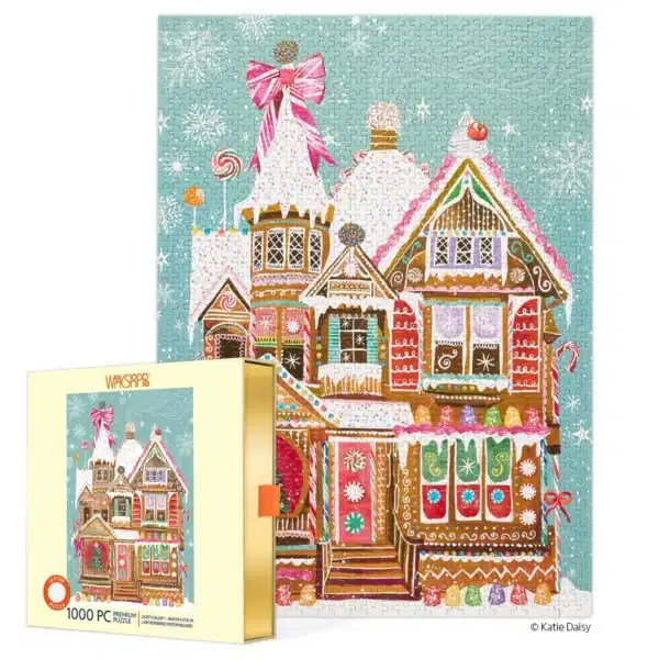 puzzle gingerbread house werkshoppe 1000 pièces