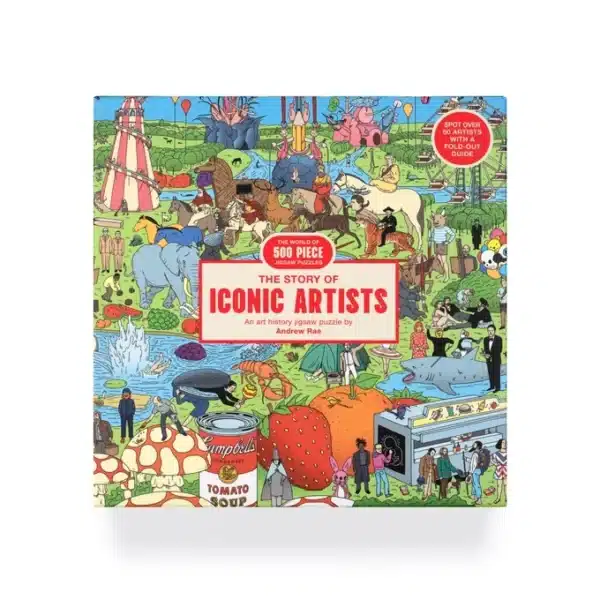 Puzzle The Story of Iconic Artists - Laurence King - 500 pièces