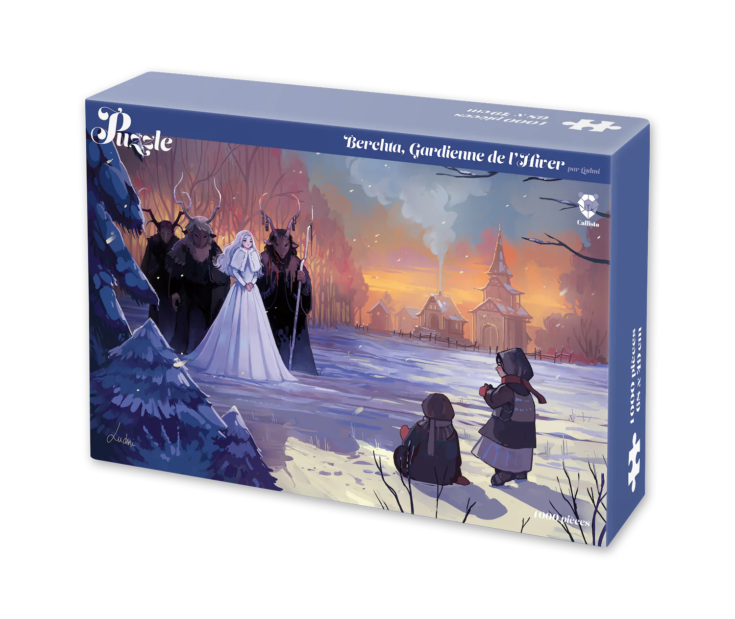 puzzle Berchta gardienne de lhiver callisto 1000 pièces
