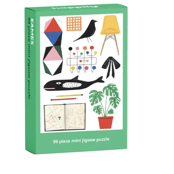 mini puzzle Eames happily 99 pièces