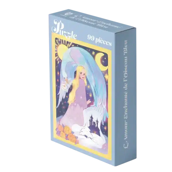 mini puzzle amour enchanté de l'oiseau bleu Callisto 99 pièces