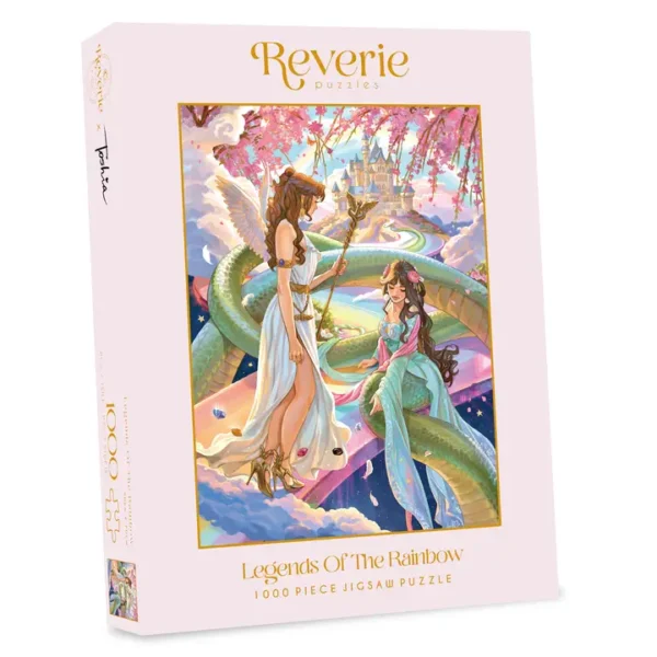 puzzle legends of the rainbow 1000 pièces de la marque Reverie puzzles
