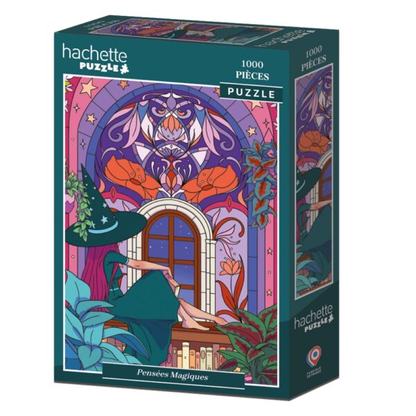 puzzle Pensées Magiques de la marque hachette en 1000 pièces