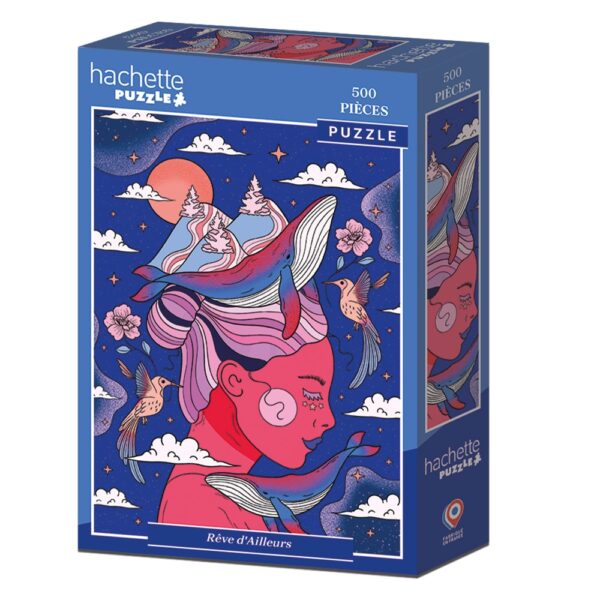 puzzle Rêve d'Ailleurs de la marque hachette en 500 pièces