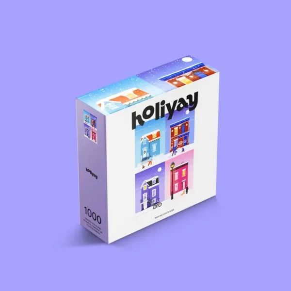 puzzle Snowy in Montreal de la marque Holiyay et composé de 1000 pièces