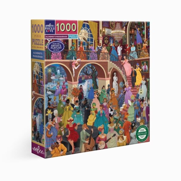 puzzle Alchemist's Masquerade de la marque Eeboo de 1000 pièces