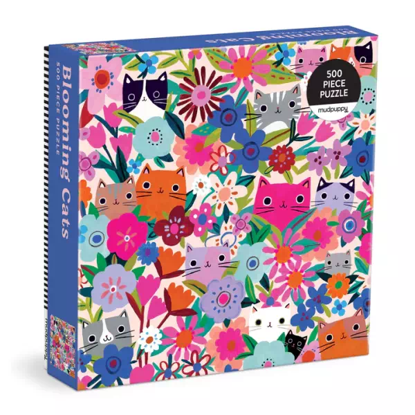 puzzle blooming cats de mudpuppy de 500 pièces