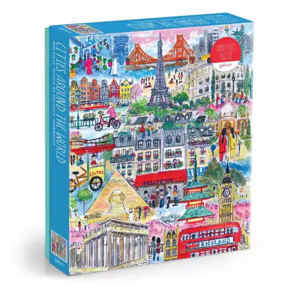 puzzle cities around the world de galison de 1000 pièces