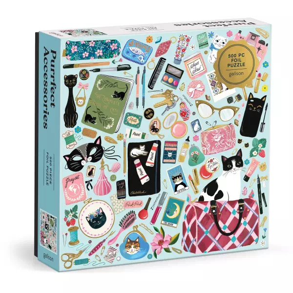 puzzle Purrfect Accessories de galison de 500 pièces