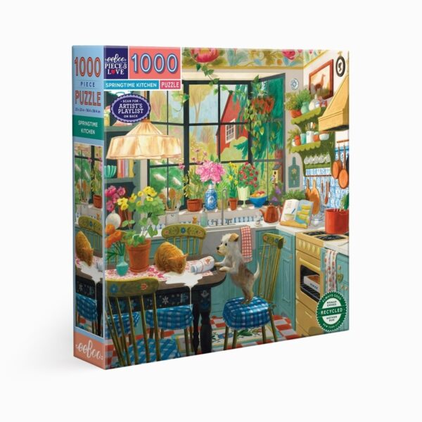 puzzle Springtime Kitchen de la marque Eeboo de 1000 pièces
