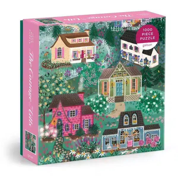 puzzle the cottage hills de galison de 1000 pièces