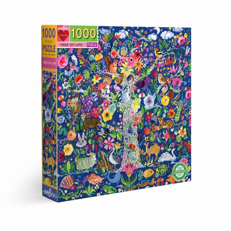 puzzle Tree of Life de la marque Eeboo de 1000 pièces