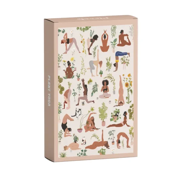 mini puzzle plant yoga de la marque piecely