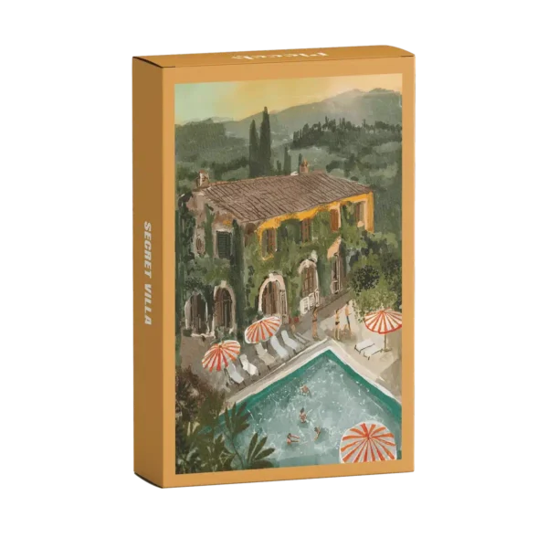mini puzzle secret villa de la marque piecely