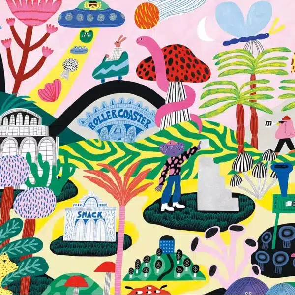 puzzle rollercoaster de la marque Pieces & Peace