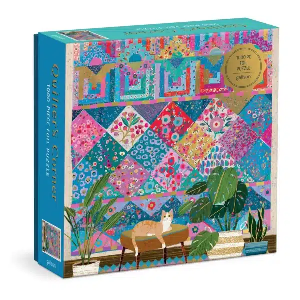puzzle Quilter's Corner de la marque galison composé de 1000 pièces
