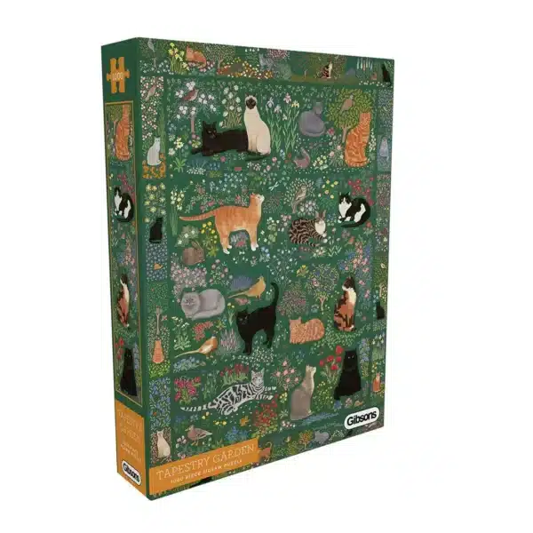 puzzle Tapestry Garden de la marque gibsons et composé de 1000 pièces