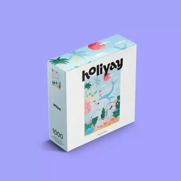 puzzle ballet aquatique de la marque holiyay composé de 1000 pièces