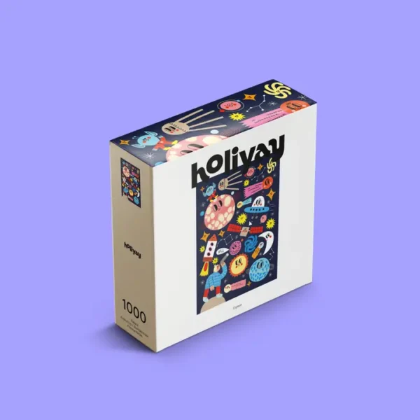 puzzle eploration céleste de la marque holiyay composé de 1000 pièces