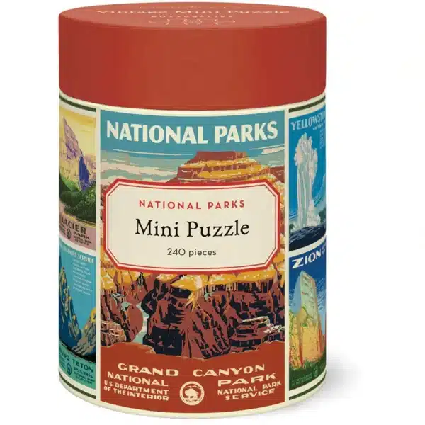 Puzzle National Parks de la marque cavallini composé de 240 pièces