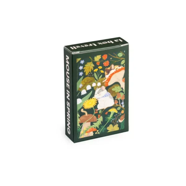 Mini puzzle Mouse in Spring de la box trevell de 99 pièces