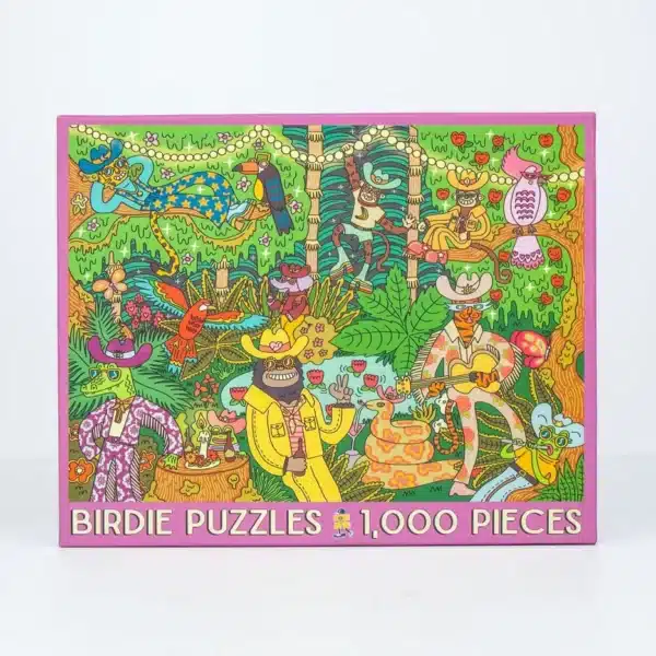 puzzle Party Down de la marque birdie et composé de 1000 pièces