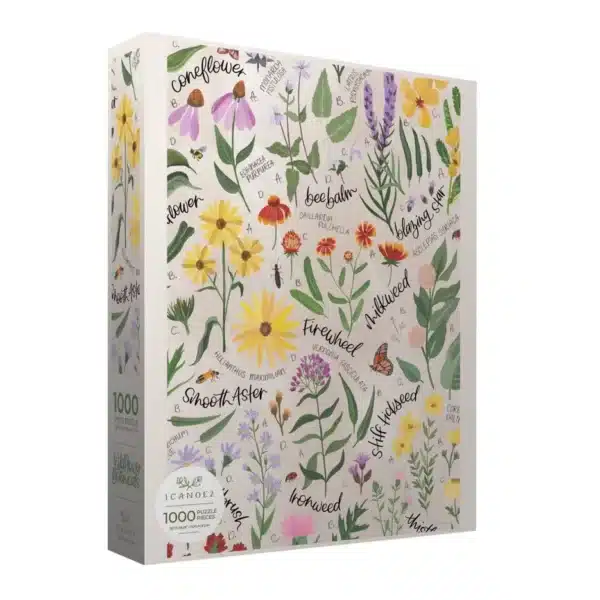 puzzle Wildflower Botanicals 1canoe2 1000 pièces