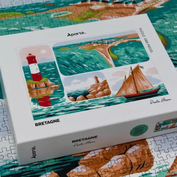 puzzle bretagne de la marque Aparté de 1000 pièces