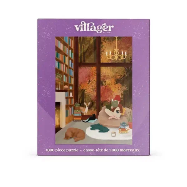 Puzzle Dream Library de Villager de 1000 pièces
