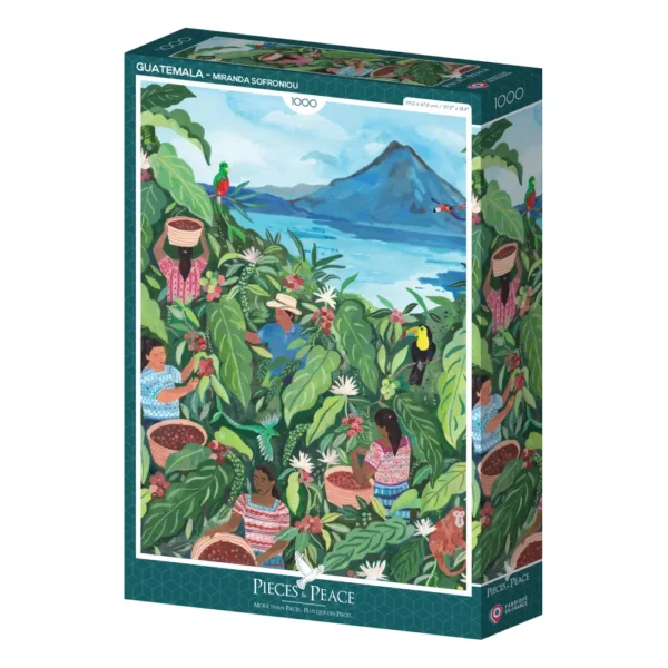 Puzzle Guatemala de Pieces & Peace de 1000 pièces