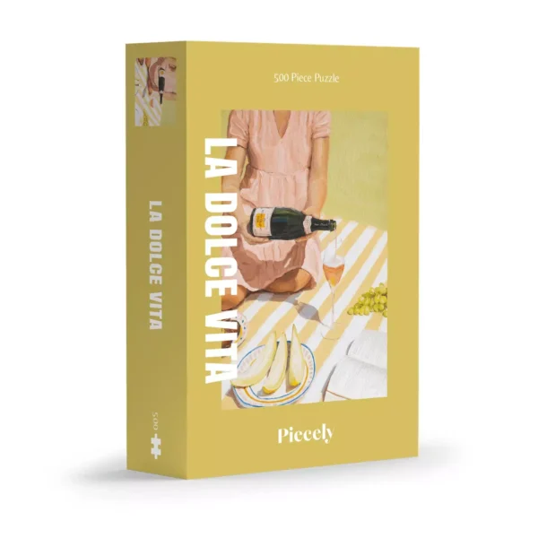 puzzle la dolce vita de la marque piecely de 500 pièces