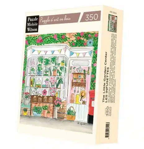puzzle la petite jardinerie de la marque michele wilson composé de 350 pièces