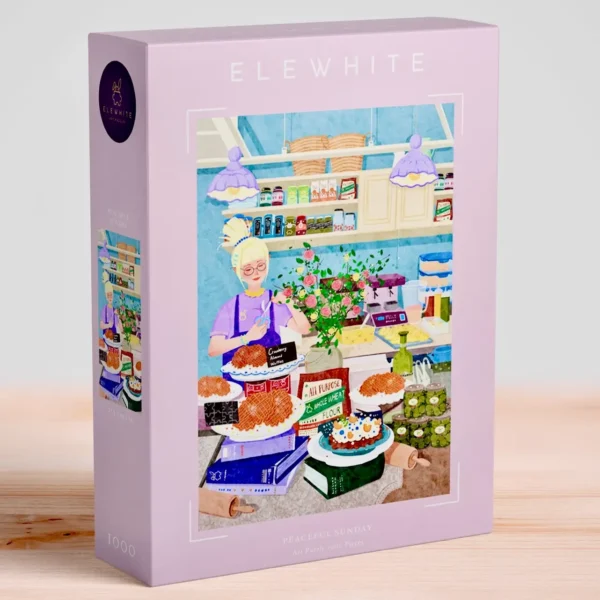 puzzle peaceful sunday de elewhite de 1000 pièces