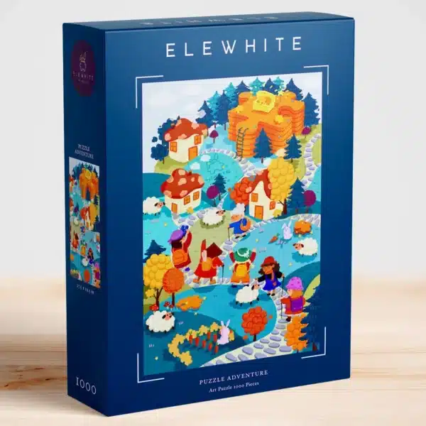 puzzle puzzle adventure de elewhite de 1000 pièces