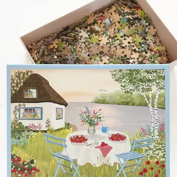 puzzle sweet strawberries de vissevasse de 1000 pièces