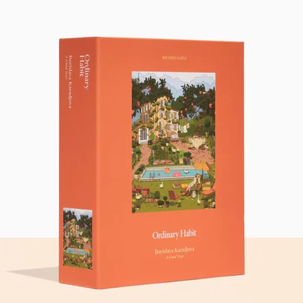 Puzzle a good year de ordinary habit de 500 pieces
