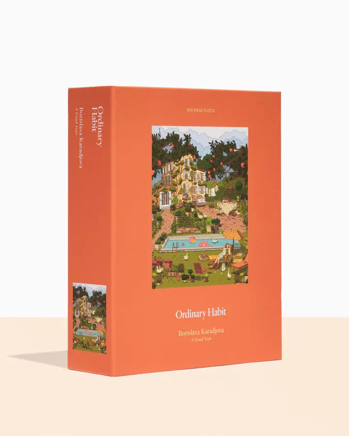 Puzzle a good year de ordinary habit de 500 pieces